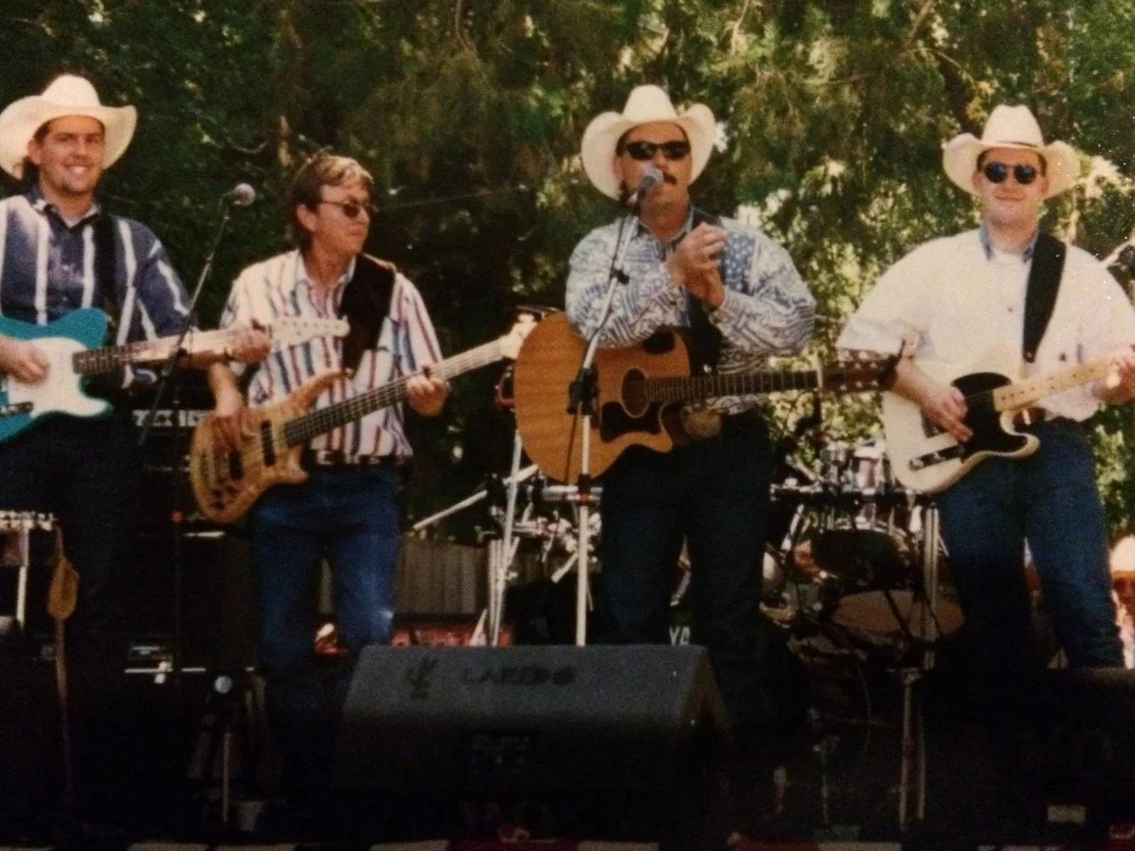 Jeremy Moyers playing an early live performance
